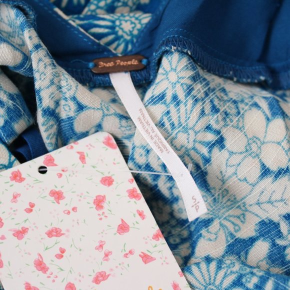 NWT Free People Bon Voyage Floral Midi Dress - Picture 5 of 7